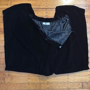Black Velvet Trousers SZ 14/16
